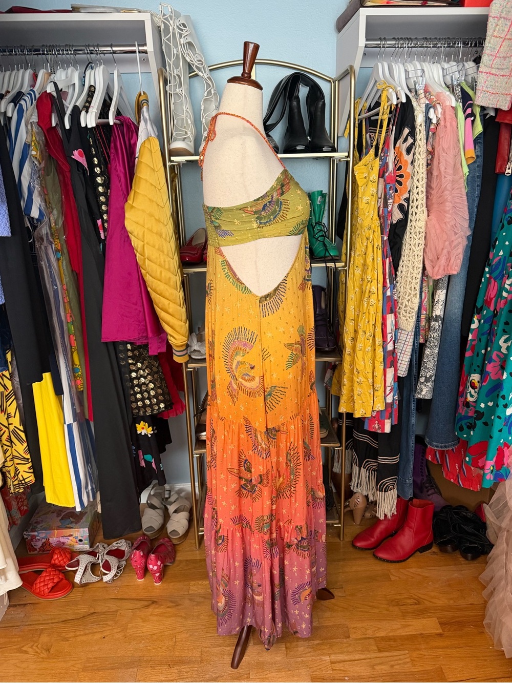 Farm Rio Bird Maxi - Size Large - Picture 5 of 12